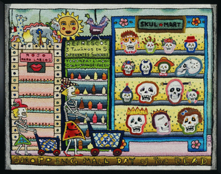 Caroline's contemporary embroidery art