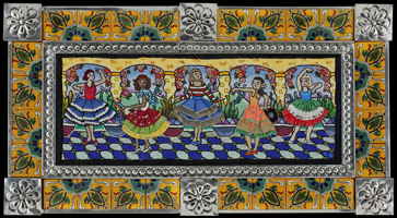 Caroline's contemporary embroidery art