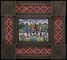 Caroline's contemporary embroidery art