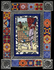 Caroline's contemporary embroidery art